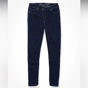 AE Stretch Mom Jean, size 4